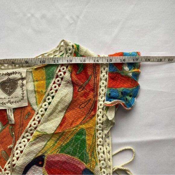 NWT Z & L Europe Toucan Tassel Mini Dress Size Medium - Picture 14 of 16